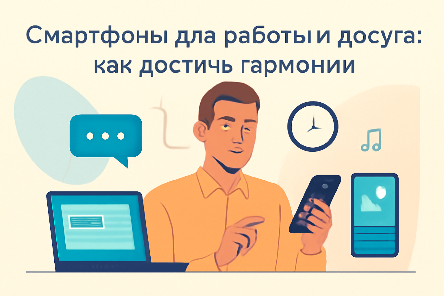 Смартфоны для работы и досуга: как достичь гармонии